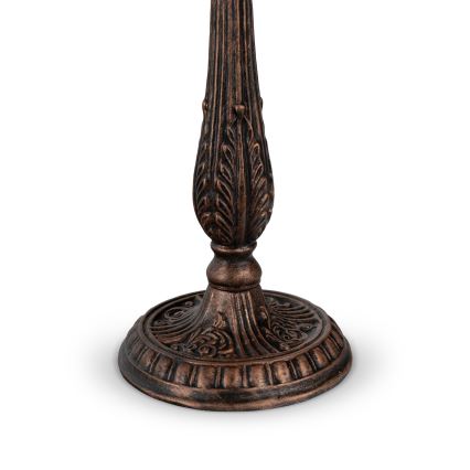 Brilagi - Candeeiro de mesa Tiffany em vitral MIRABELLA 2xE27/60W/230V