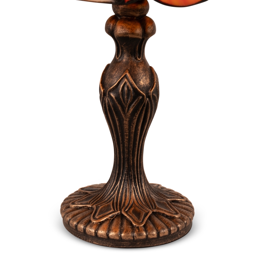 Brilagi - Candeeiro de mesa Tiffany em vitral SUNFLOWER 1xE27/60W/230V