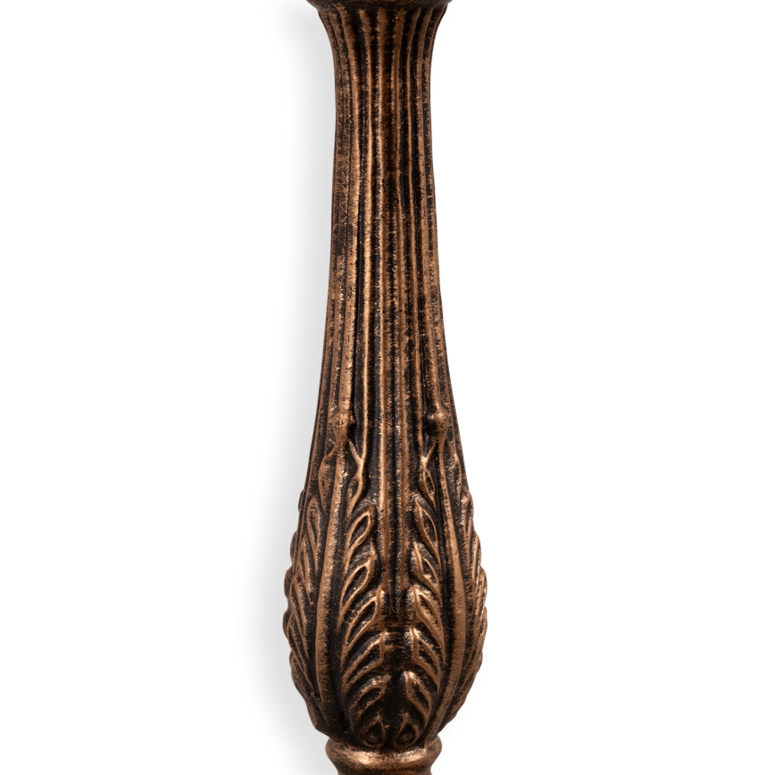 Brilagi - Candeeiro de mesa Tiffany SIENNA em vitral 2xE27/60W/230V