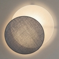 Brilagi - Candeeiro de parede CIRCLES 1xE27/60W/230V Ø 45 cm creme/cinzento