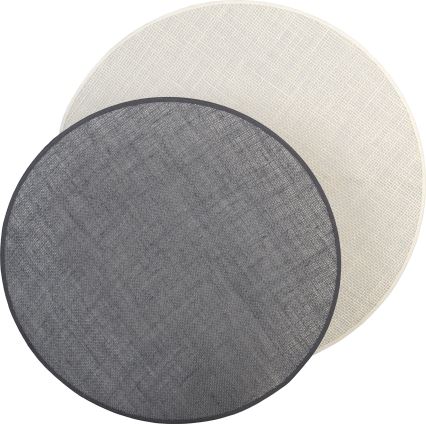 Brilagi - Candeeiro de parede CIRCLES 1xE27/60W/230V Ø 45 cm creme/cinzento
