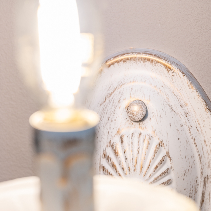 BRILAGI - Candeeiro de parede CLASSIC 1xE14/60W/230V creme/pátina