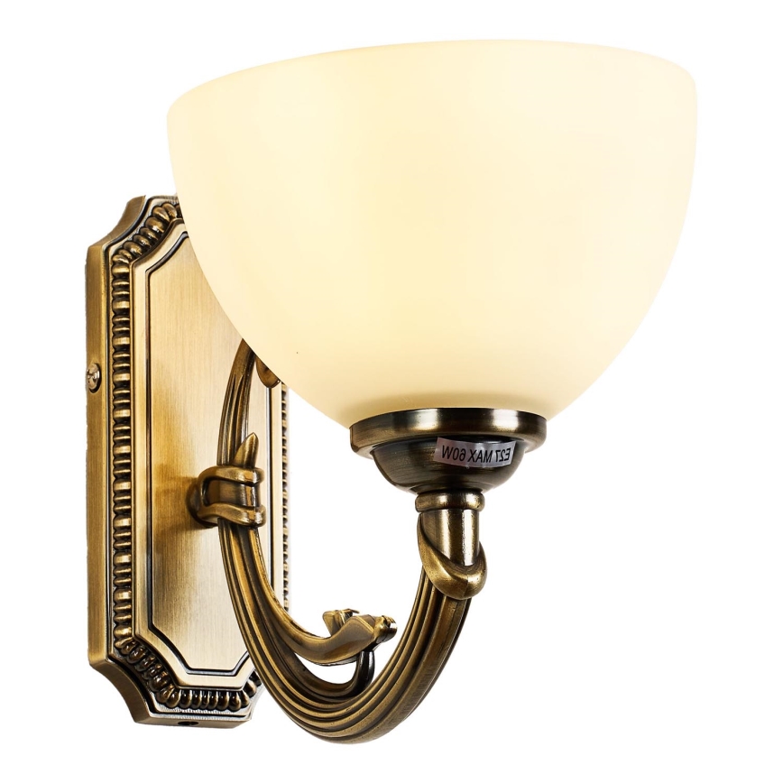 Brilagi - Candeeiro de parede CLASSIC 1xE27/60W/230V latão