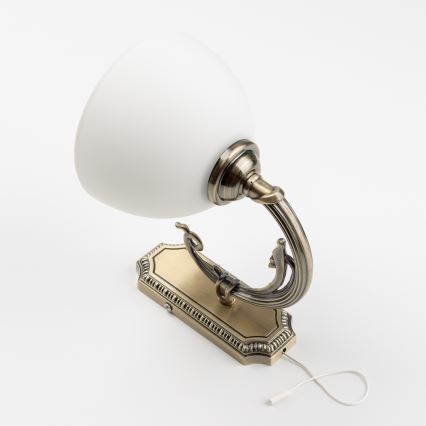 Brilagi - Candeeiro de parede CLASSIC 1xE27/60W/230V latão