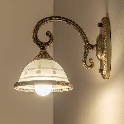BRILAGI - Candeeiro de parede CLASSIC 1xE27/60W/230V latão