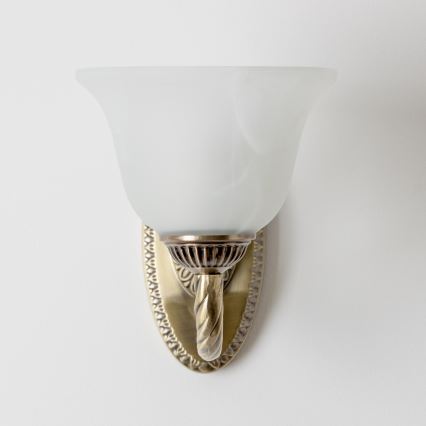 Brilagi - Candeeiro de parede CLASSIC 1xE27/60W/230V latão