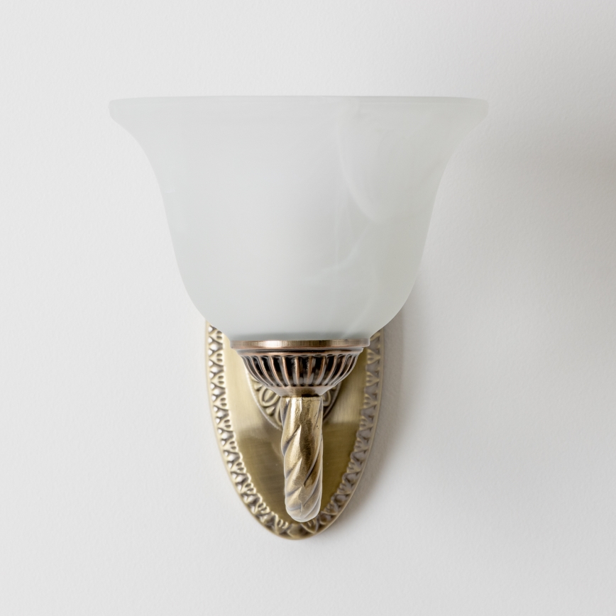 Brilagi - Candeeiro de parede CLASSIC 1xE27/60W/230V latão