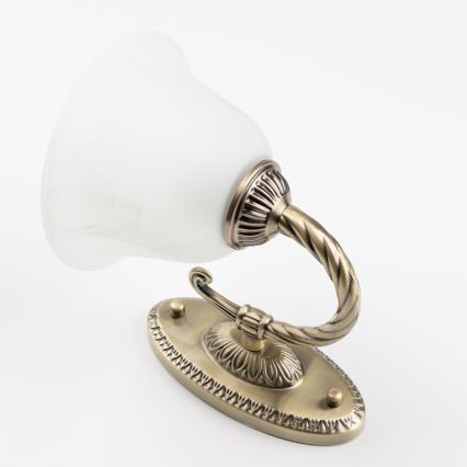 Brilagi - Candeeiro de parede CLASSIC 1xE27/60W/230V latão