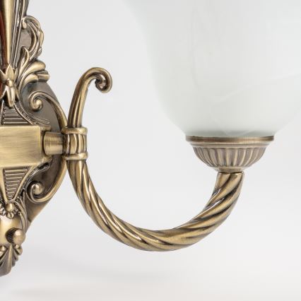 BRILAGI - Candeeiro de parede CLASSIC 2xE14/10W/230V latão