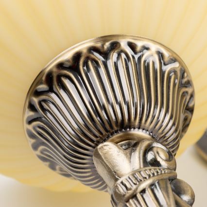 Brilagi - Candeeiro de parede CLASSIC 2xE27/60W/230V latão