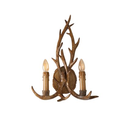 Brilagi - Candeeiro de parede DEER 2xE14/10W/230V em forma de galhada