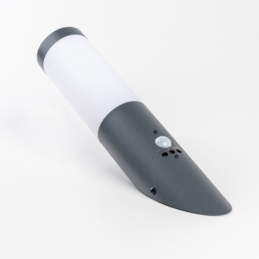 BRILAGI - Arandela exterior com sensor de movimento ELIA 1xE27/20W/230V IP44 antracite