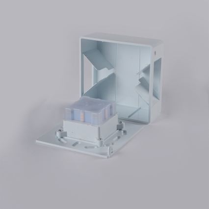 Brilagi - Candeeiro de parede exterior DOUBLERAY LINE LED/6W/230V branco IP54