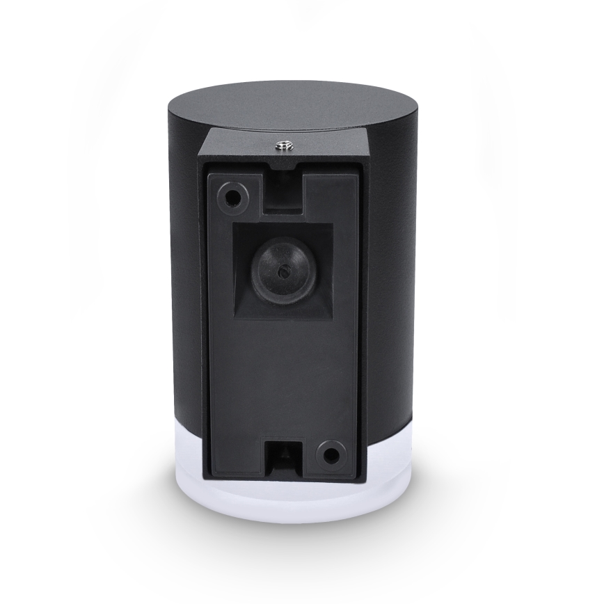 Brilagi - Arandela exterior LED RGBW dimerizável MATERA 1xGU10/4,8W/230V 3000K IP54 preta + comando remoto