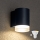 Brilagi - Candeeiro de parede exterior LED RGBW regulável MATERA 1xGU10/4,8W/230V 3000K IP54 antracite + controlo remoto