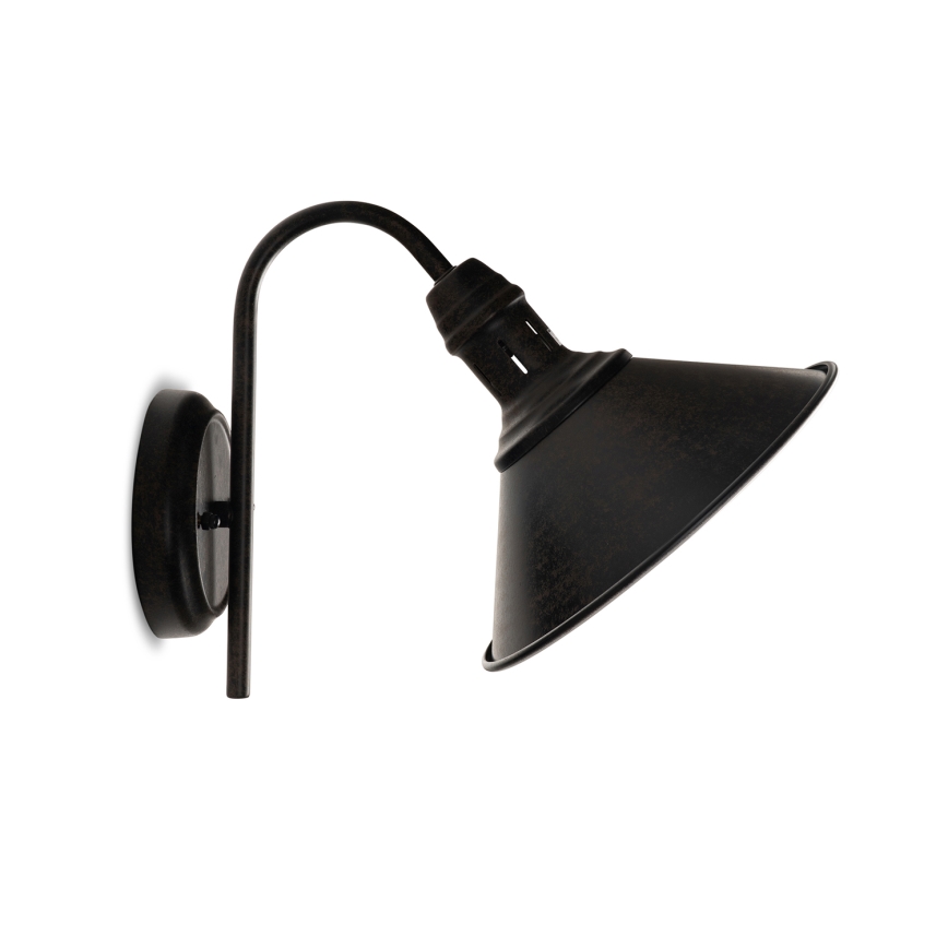 BRILAGI - Candeeiro de parede FORGE 1xE27/60W/230V preto