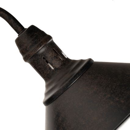 BRILAGI - Candeeiro de parede FORGE 1xE27/60W/230V preto