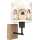 Brilagi - Candeeiro de parede infantil BOBO WOOD 1xE27/25W/230V carvalho/preto/branco/rosa/fadas