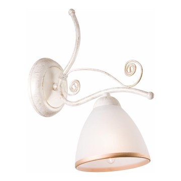 Brilagi - Candeeiro de parede LED ANTICO 1xE27/60W/230V 3000K branco patinado