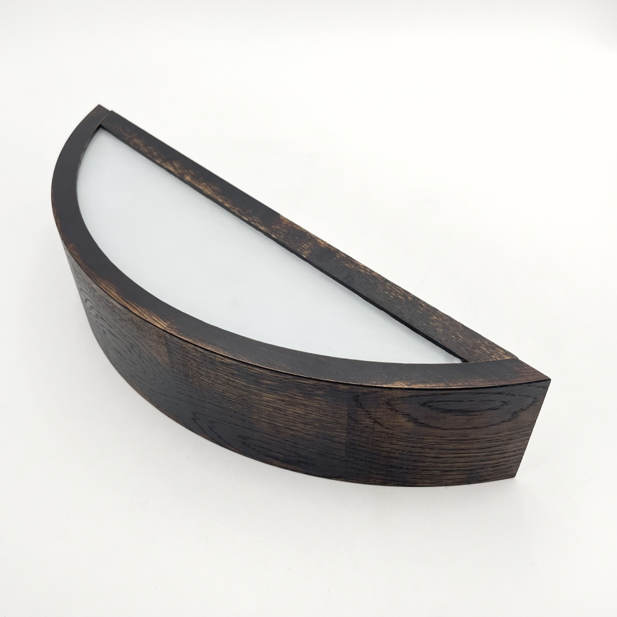 Brilagi - Candeeiro de parede LED CARVALHO SMOKEY 1xE27/60W/230V carvalho