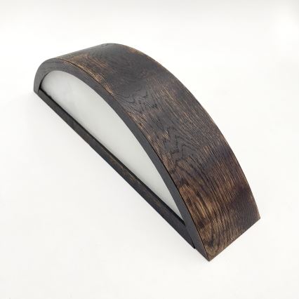 Brilagi - Candeeiro de parede LED CARVALHO SMOKEY 1xE27/60W/230V carvalho