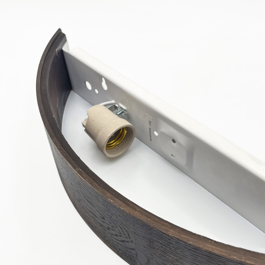 Brilagi - Candeeiro de parede LED CARVALHO SMOKEY 1xE27/60W/230V carvalho