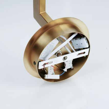 Brilagi - Candeeiro de parede LED DAYA 1xE14/40W/230V + LED/3W creme/dourado