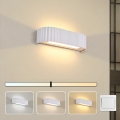 BRILAGI - Candeeiro de parede LED FALCON MODERN LED/10W/230V 30 cm 3000/4500/6000K branco