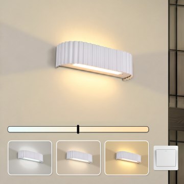 BRILAGI - Candeeiro de parede LED FALCON MODERN LED/10W/230V 30 cm 3000/4500/6000K branco