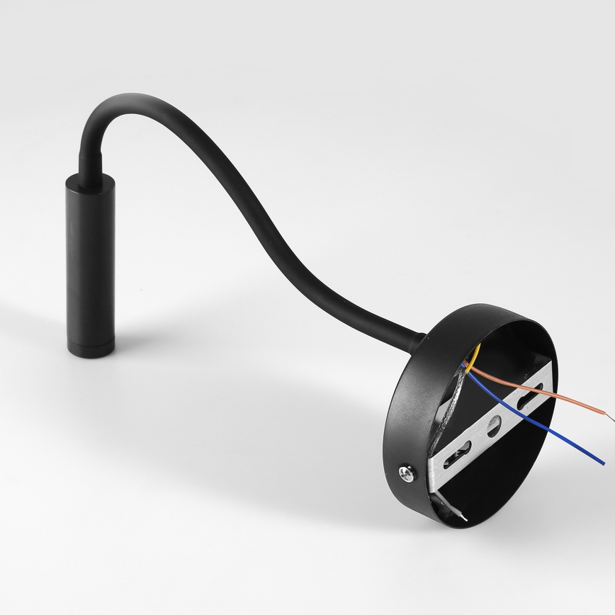 Brilagi - Candeeiro de parede LED flexível com regulação MAYA 1xG9/4W/230V preto