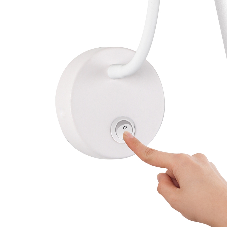 Brilagi - Candeeiro de parede LED flexível MAYA LED/3W/230V 4000K branco