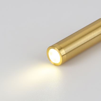 Brilagi - Candeeiro de parede LED flexível MAYA LED/3W/230V 4000K preto/dourado