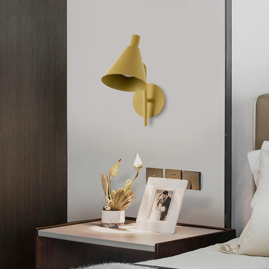 Brilagi - Candeeiro de parede LED LUCERA LED/3W/230V amarelo