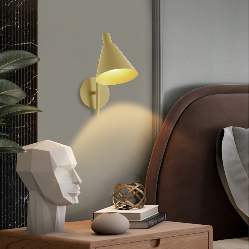 Brilagi - Candeeiro de parede LED LUCERA LED/3W/230V amarelo