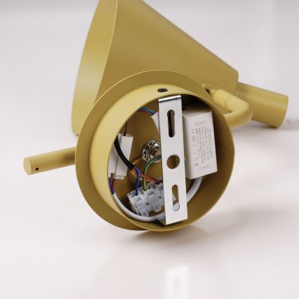 Brilagi - Candeeiro de parede LED LUCERA LED/3W/230V amarelo