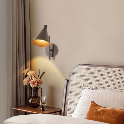 Brilagi - Candeeiro de parede LED LUCERA LED/3W/230V castanho