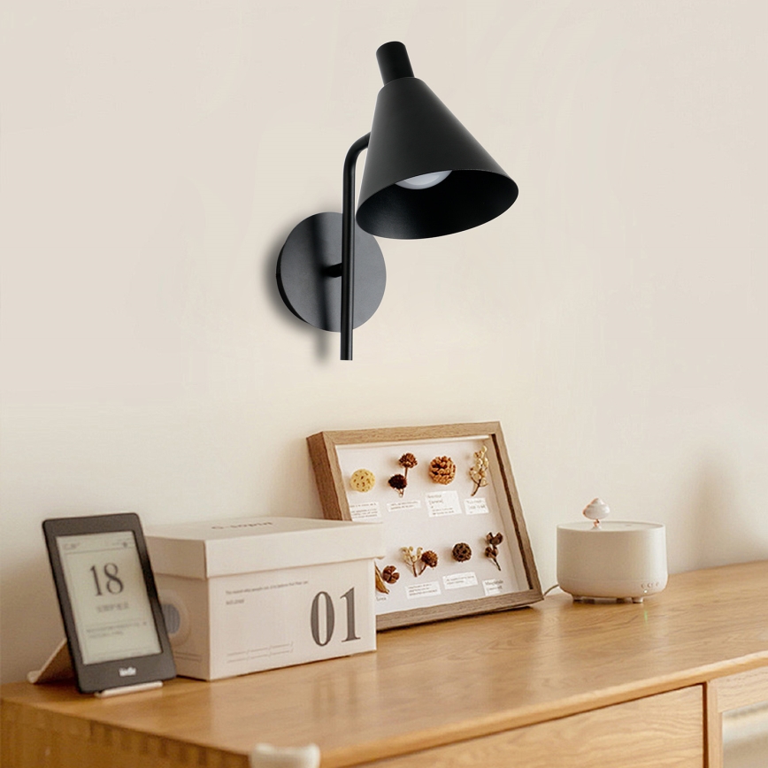 Brilagi - Candeeiro de parede LED LUCERA LED/3W/230V preto