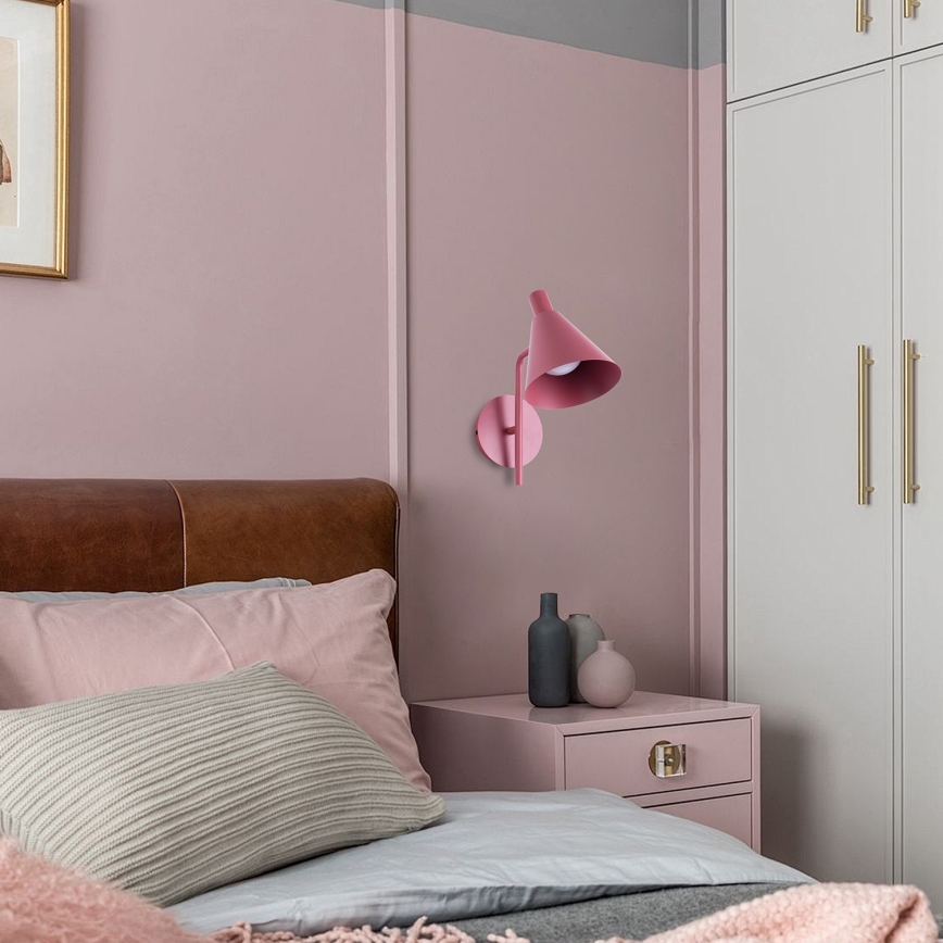 Brilagi - Candeeiro de parede LED LUCERA LED/3W/230V vermelho borgonha