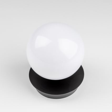Brilagi - Aplique de parede LED para casa de banho BALL LED/6W/230V 3000/4000/6500K IP44 preto
