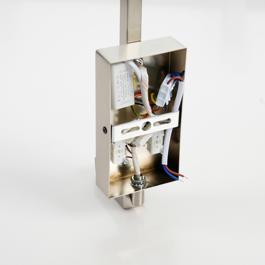 Brilagi - Candeeiro de parede LED RAYA 1xE14/40W/230V + LED/3W branco/cromado mate