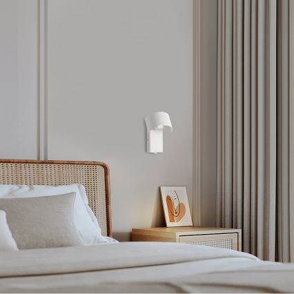 Brilagi - Candeeiro de parede LED VASTO LED/3W/230V branco