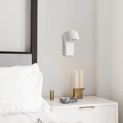 Brilagi - Candeeiro de parede LED VASTO LED/3W/230V branco