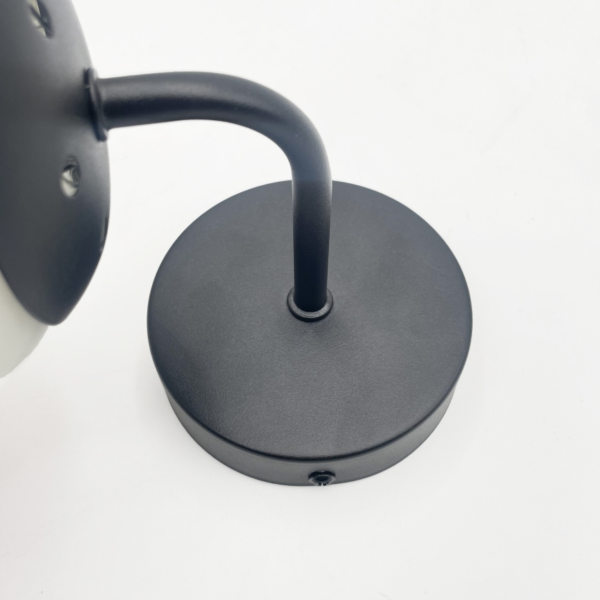 Brilagi - Candeeiro de parede MALIVA 1xE14/15W/230V preto/branco