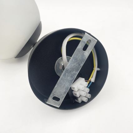 Brilagi - Candeeiro de parede MALIVA 1xE14/15W/230V preto/branco