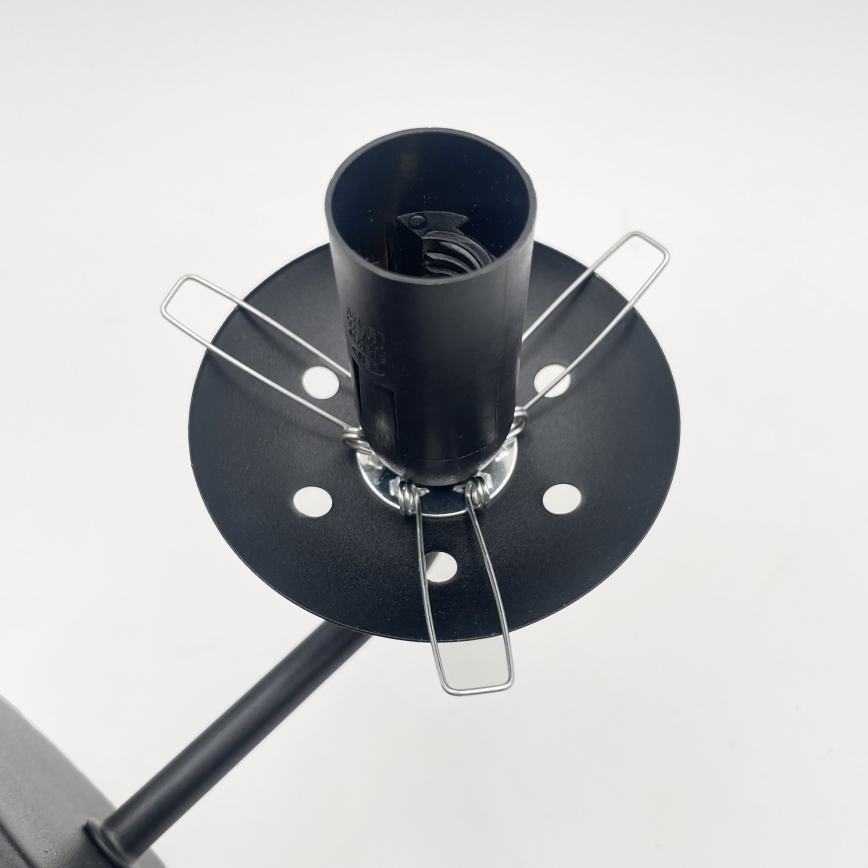 Brilagi - Candeeiro de parede MALIVA 1xE14/15W/230V preto/fumê