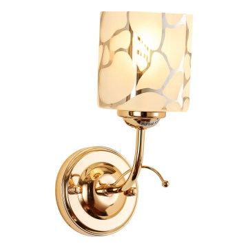 Brilagi - Candeeiro de parede MEGAPOLIS 1xE14/60W/230V dourado