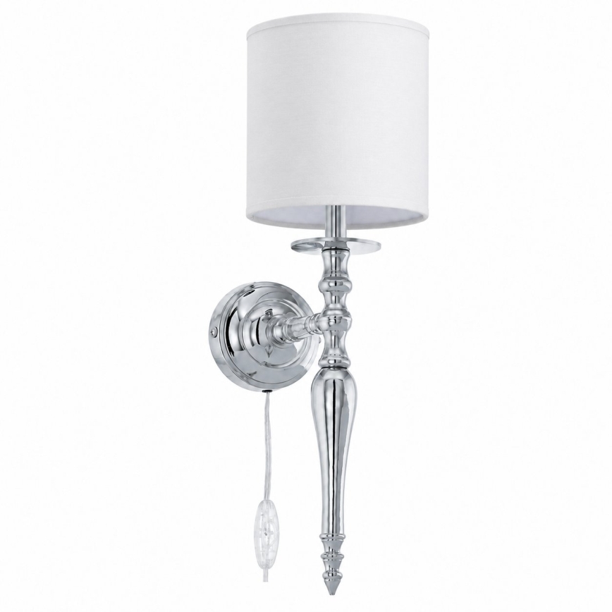 BRILAGI - Candeeiro de parede NUBILA 1xE27/60W/230V cromado brilhante/branco