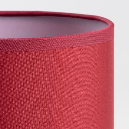 Brilagi - Candeeiro de parede NUBILA WOOD 1xE27/25W/230V carvalho/Pompeiano vermelho