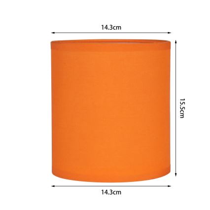 Brilagi - Candeeiro de parede NUBILA WOOD 1xE27/25W/230V carvalho/preto/laranja