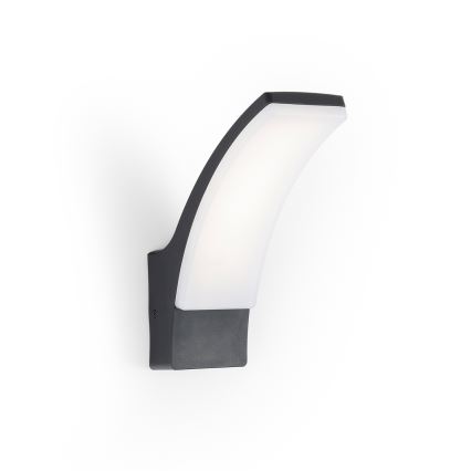 BRILAGI - Candeeiro de parede para exterior LED ARCELO LED/12W/230V IP65 preto